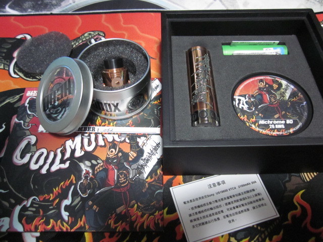 MONSTA VSCMOD JAPAN×COIL MONSTA ＆ HEAD 24mm RDA KIYOMASA LE VSC MOD× ...