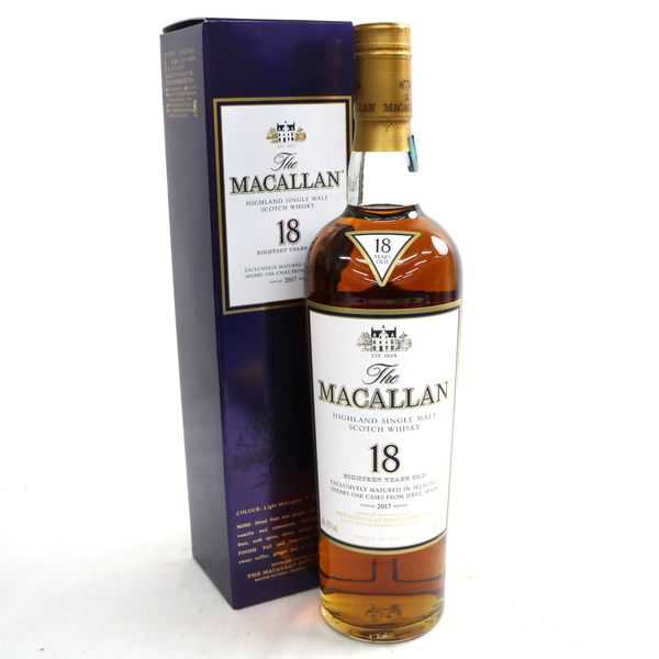 古酒MACALLAN ☆古酒 The MACALLAN(マッカラン) 18年 2017 G8D0909