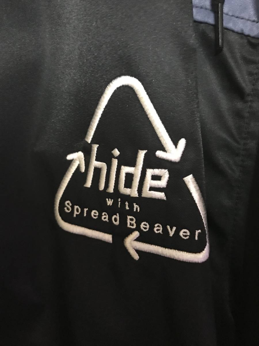 hide ラインパーカー ブラック hide刺繍 サイズ3 正規品 【公式通販】