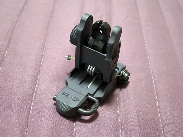 実物]A.R.M.S. #40L-SP Flip Up Rear Sight リアサイト アイアンサイト