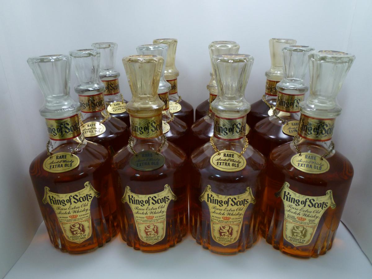 スコッチ古酒　特級含む4本セット 1円スタート 古酒 12本セット King of Scots キング オブ スコッツ