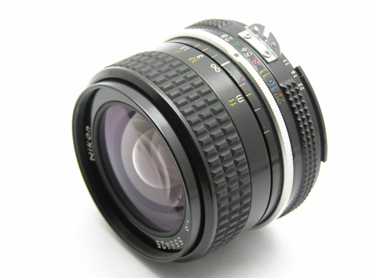 ★ハロ-カメラ★ 3331 Nikon Ai NIKKOR ( 24mm F2.8 ) 動作品 難有　マニュアル用 現状
