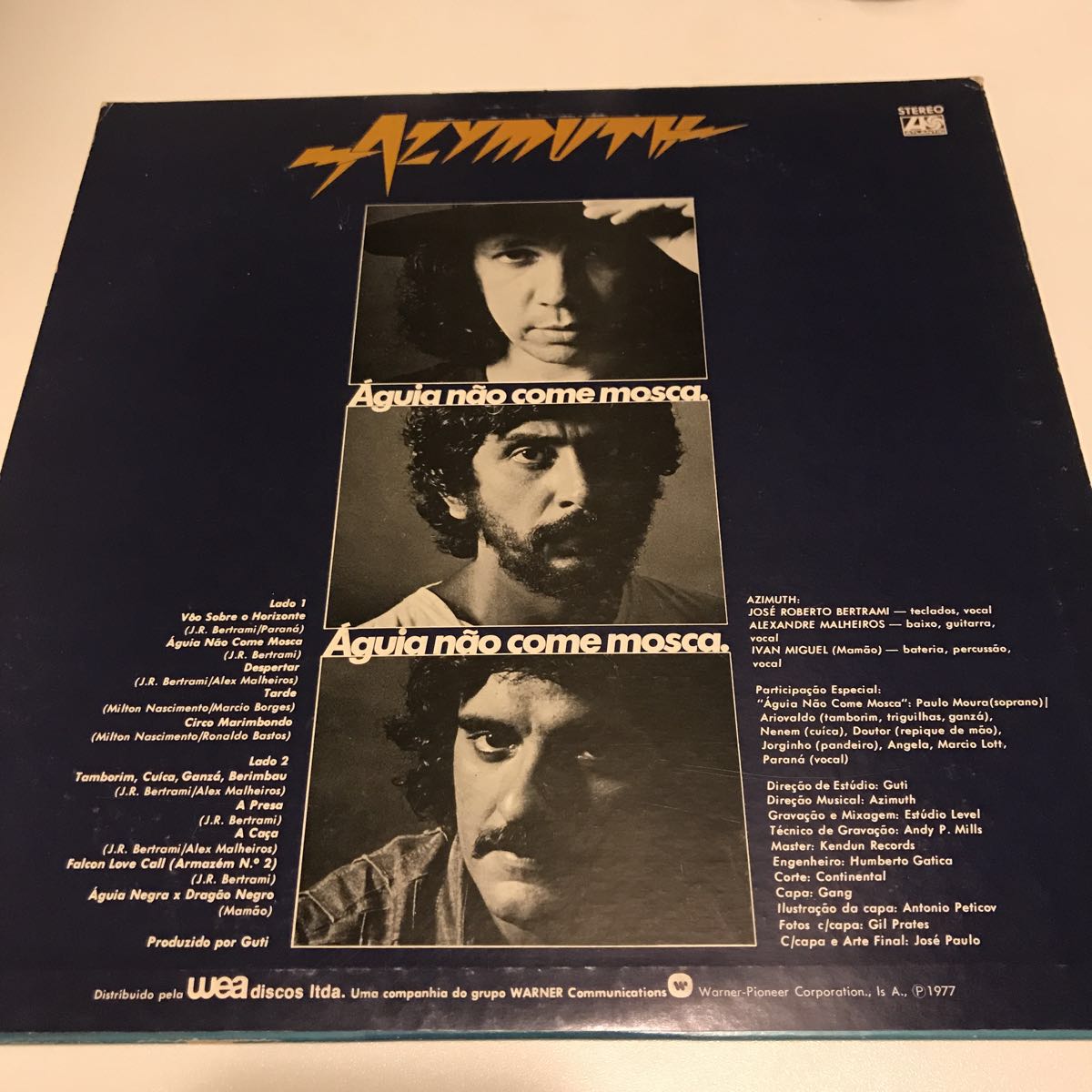 Azymuth - Come Mosca Águia Não | – MR BONGO Nao Aguia Vinyl 0 