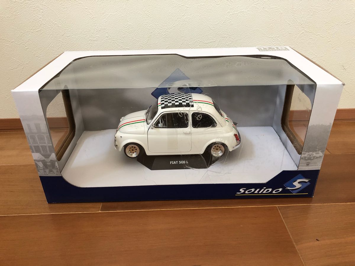 1/18FIAT フィアット 500L ☆新品カスタム改造 | Fiat 1⁄18 シャコタン 段リム SOLIDO