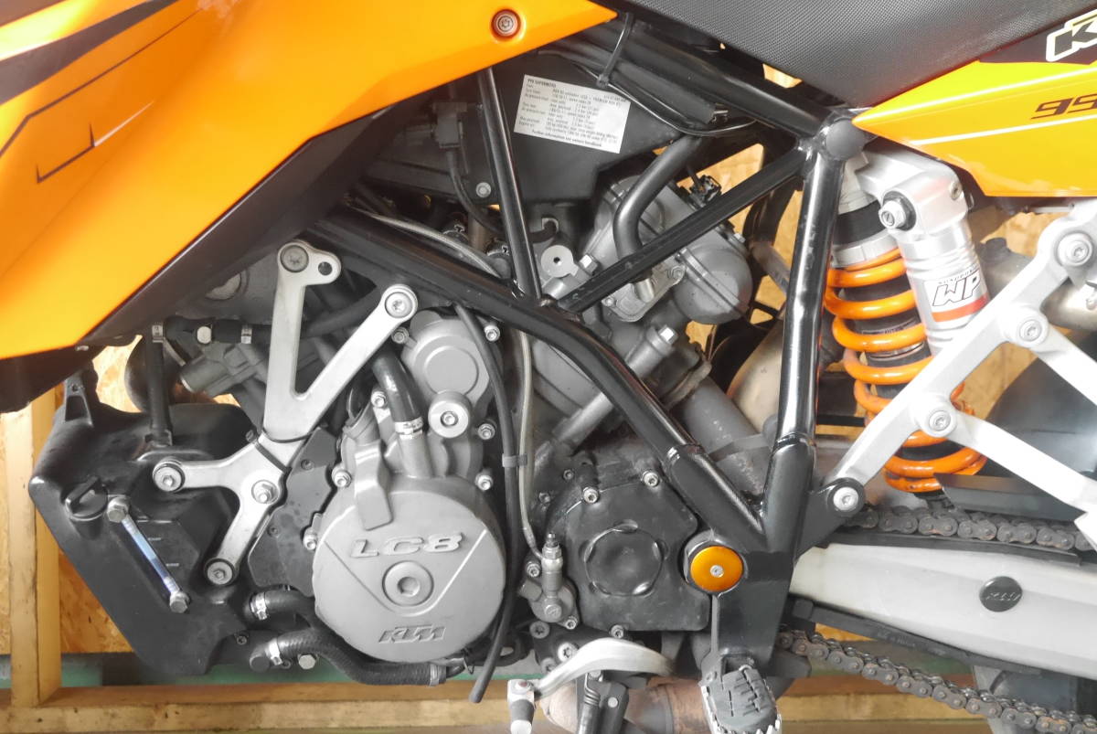 KTM 990スーパーモト 程度良好！！ 売り切り！ 今回限りの出品となり 