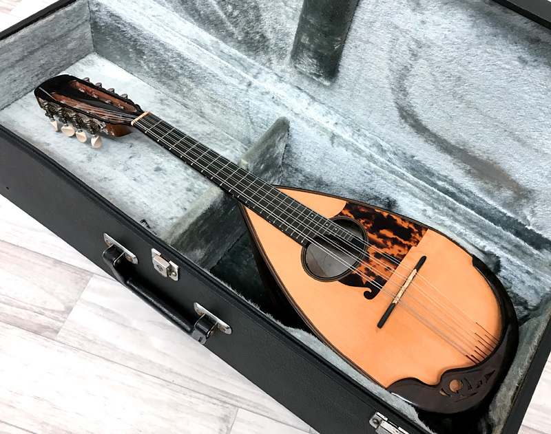 ○落合忠男 リブ掘り込み マンドリン ハードケース付き○ 【公式通販】