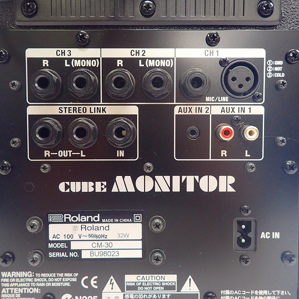 ☆Roland/ローランド CM-30 CM30 CUBE MONITOR モニタースピーカー