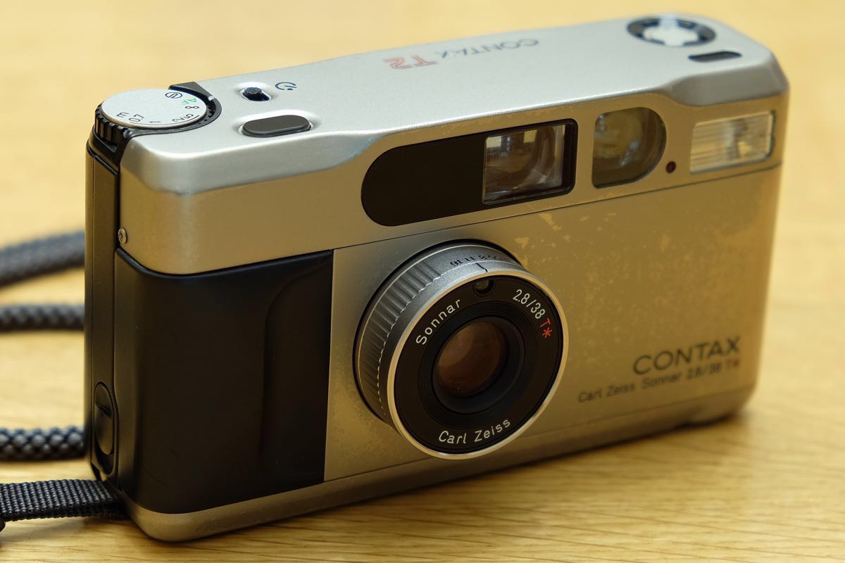 T2 CONTAX コンタックス チタンシルバー 美品-動作確認済み 高級 