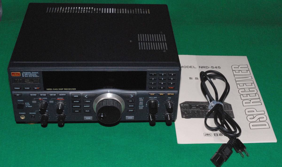 ★★ＪＲＣ／日本無線製　ＮＲＤ545　オプションの「ＣＨＥ－199」ワイドバンドコンバータ付　美品★★