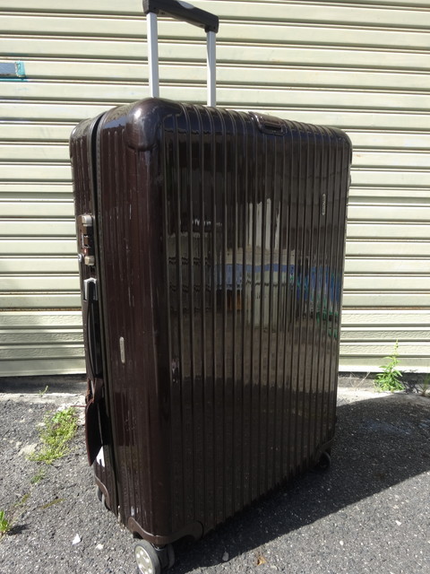 リモワ サルサデラックス 104L ブラウン 中古品□RIMOWA リモワ サルサ