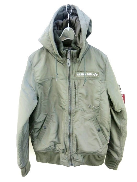 【新品】 ALPHA INDUSTRIES アルファ インダストリーズ MA-1 中綿 ジャケット M カーキ ＃ 1000002183526(Mサイズ)｜売買されたオークション情報、yahooの商品情報をアーカイブ公開 - オークファン 男性用