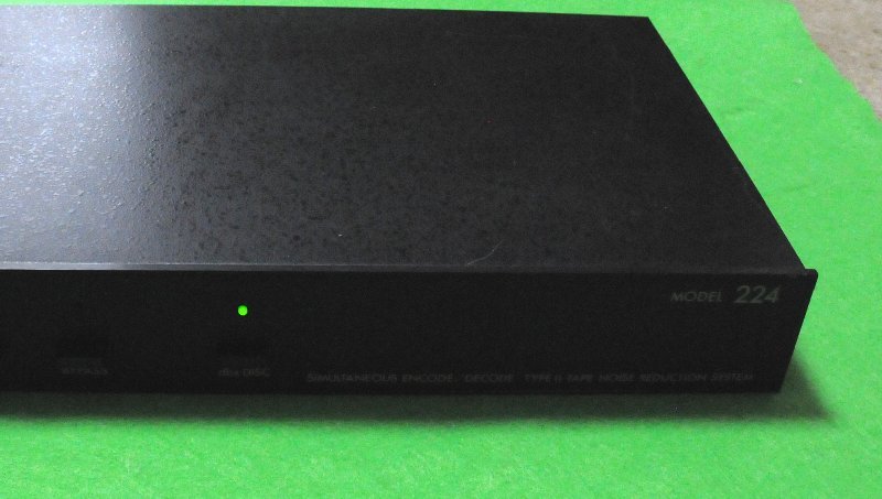 dbx224ノイズリダクション動作品 動作品dbx Model 224 テープノイズ