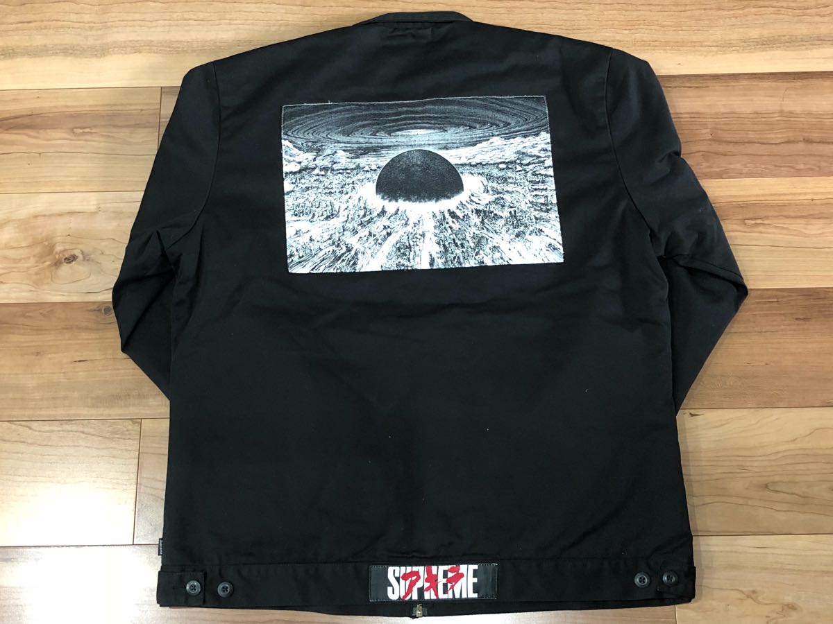 Supreme Akira work jacket Neo Tokyo XL Black シュプリーム 18SS  