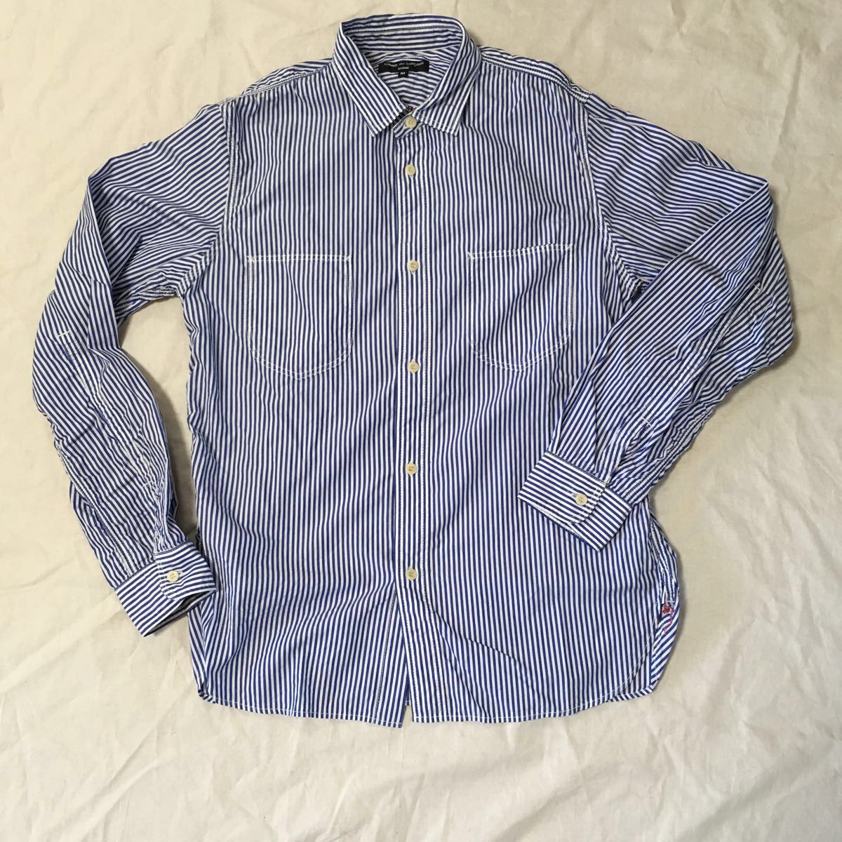 COMME des GARCONS HOMME 長袖シャツ サイズM ストライプ ギャルソン 