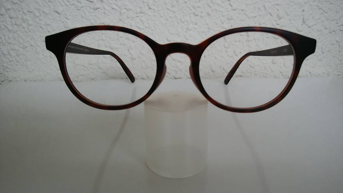 【得価，安い】 JINS／遠近両用／度数2.00／マットブラウンデミ／ボストン／ジャスパー モリソン Jasper Morrison ／UNISEX 男女兼用 ／ 同様(フルリム)｜売買されたオークション情報、yahooの商品情報をアーカイブ フルリム