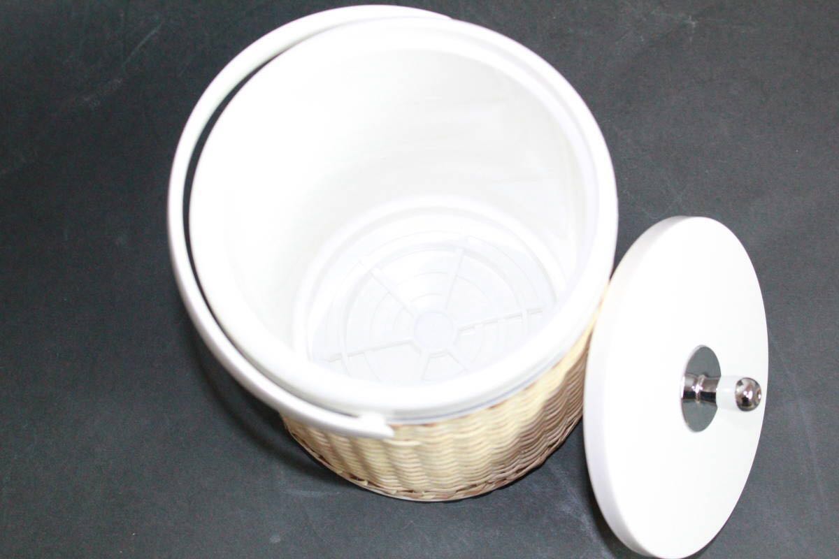 未使用 象印 天然 藤 ピッチャー アイスペール 1.0L DGB-10 DPD-12 検 