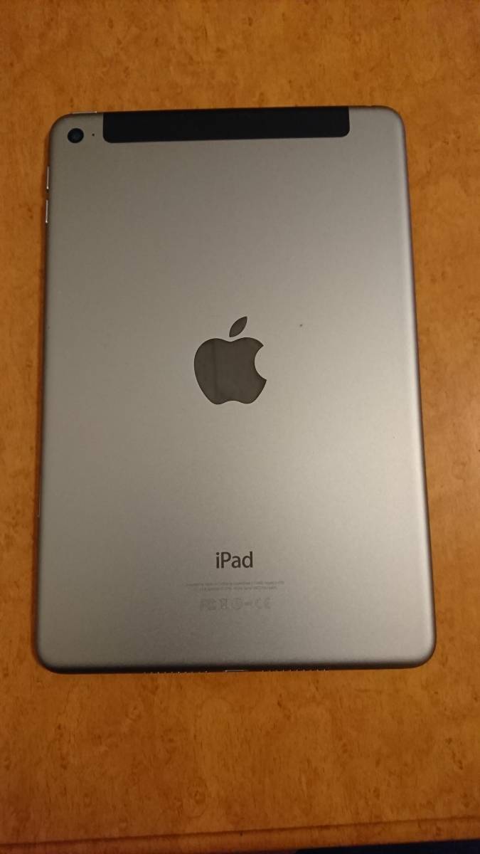 iPad mini Wi-Fi+Cellular docomo mini4 0 128GB Apple シルバー