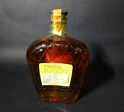 古酒未開栓 Seagram`s Crawn Royal シーグラム クラウンロイヤル 1964