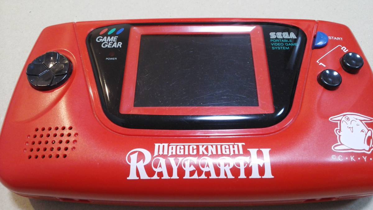 不動作 ゲームギア本体 レイアース ジャンク品 ジャンク品 ゲームギア