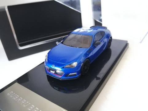 BRZ スバル 1⁄43 ts - ミニカー WIT's STIパフォーマンス WRブルー 0