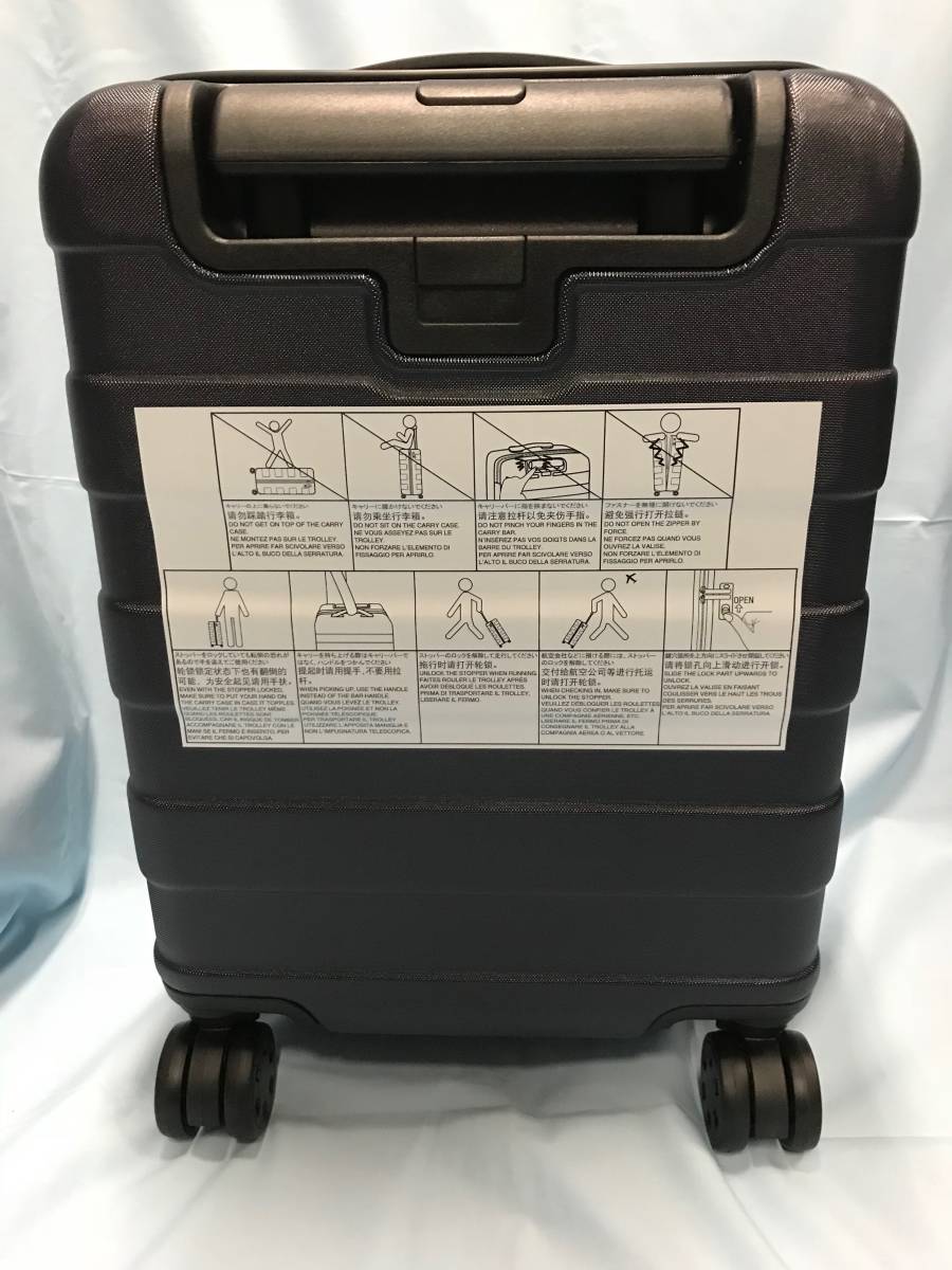 NEWモデル☆未使用!無印良品☆MUJI 【19L ネイビー】キャリーバーの高