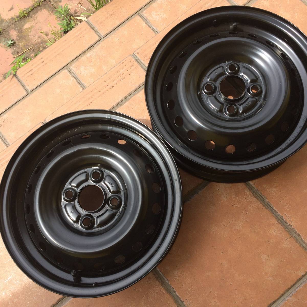 ホンダ 純正 ホイール 14インチ 新車外し N-ONE 2本 N-WGN N-BOX 4.5