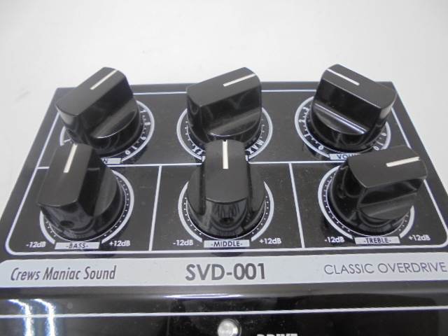 c136 Crews Maniac Sound ベース オーバードライブ SVD-001 の入札履歴 
