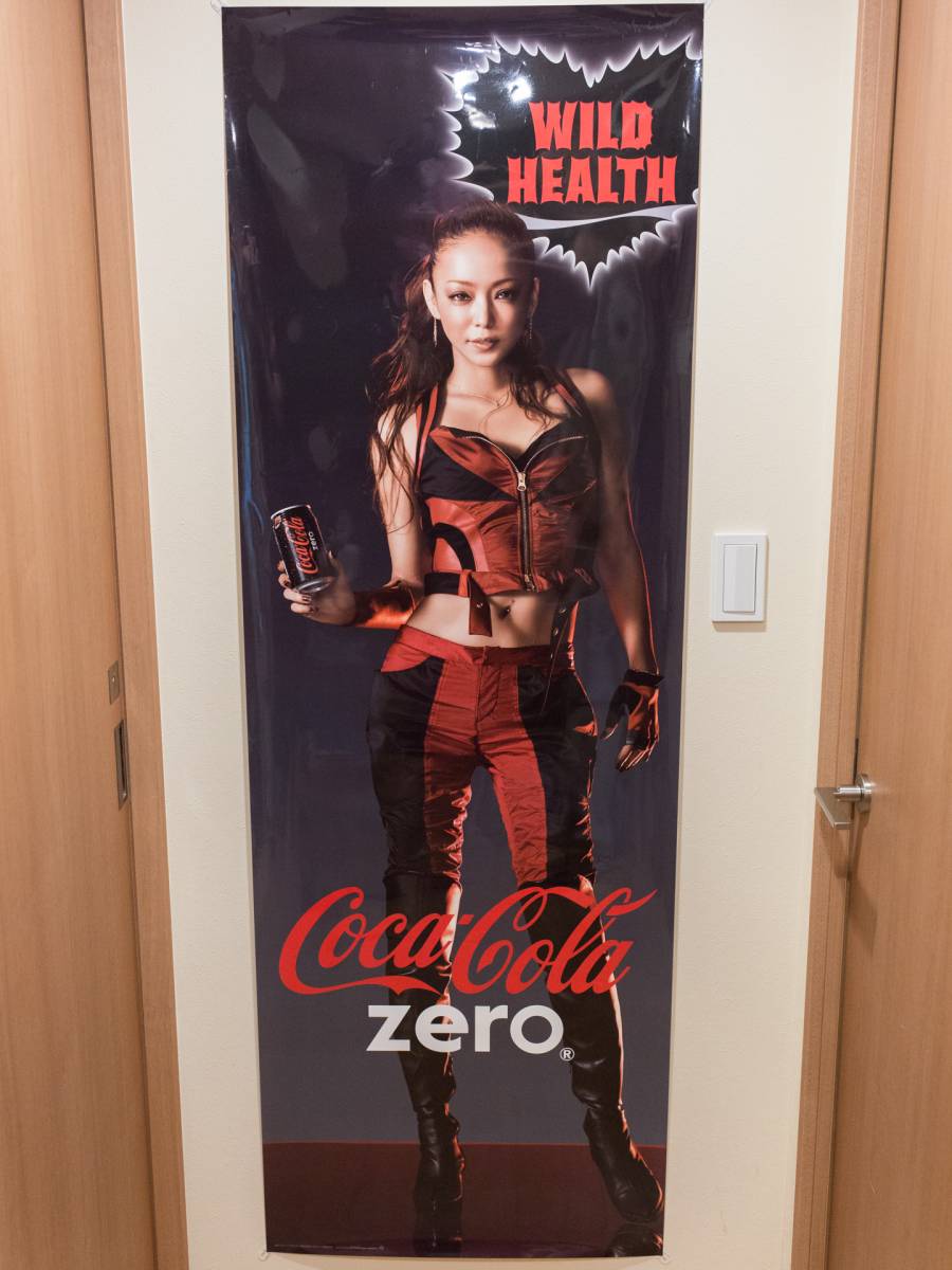 メルカリ 安室奈美恵 ゼロ 等身大ポスター コカコーラゼロ 非売品・激