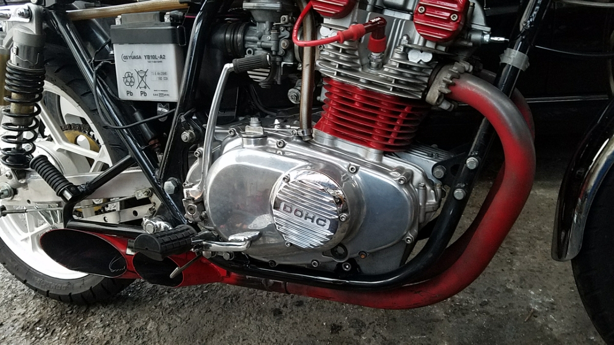 スズキ SUZUKI GS400 GS450 希少 三協オート サンキョー レーシング 