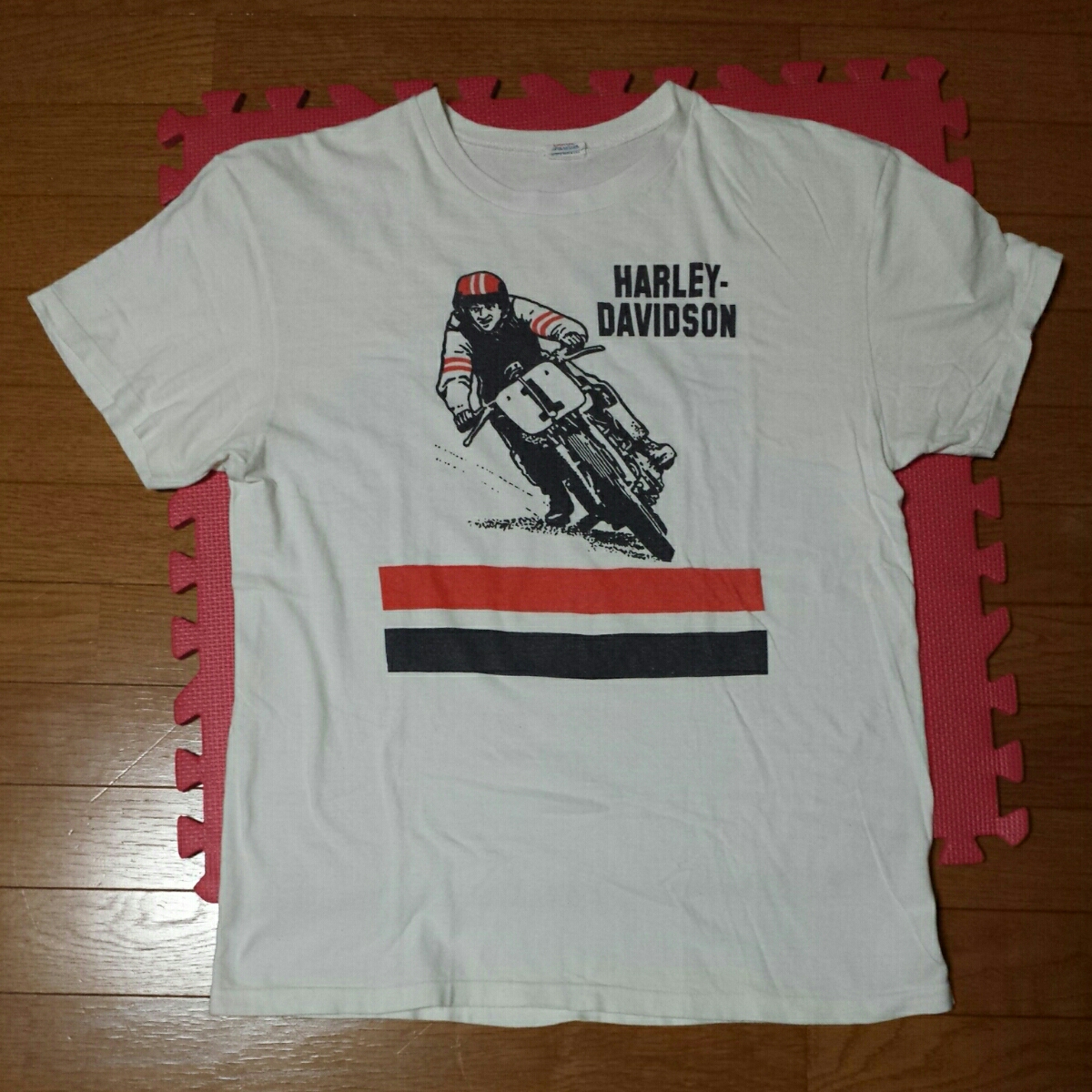 1973～82s vintage】 チャンピオン 半袖Tシャツ L ハーレー