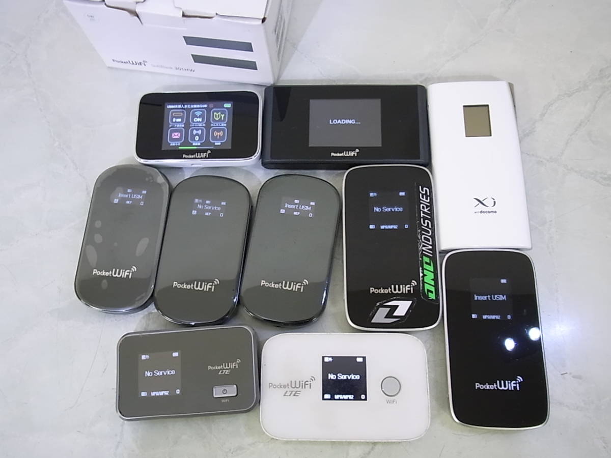 人気，2025 Ｔ７４２ モバイルルーター１０個まとめて GL01P 301HW GL04P L-09C GP02 GL06P GL01P 303ZT ポケットワイファイ Wi-Fi(ルーター)｜売買されたオークション情報、yahooの商品情報をアーカイブ公開 - オーク ルーター