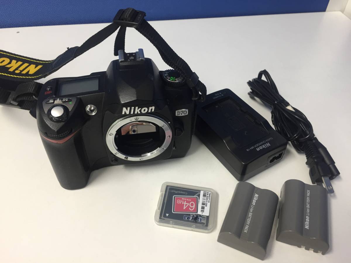 ☆Nikon(ニコン)デジタルカメラ D70 ボディ 610万画素 ニコンd70の通販