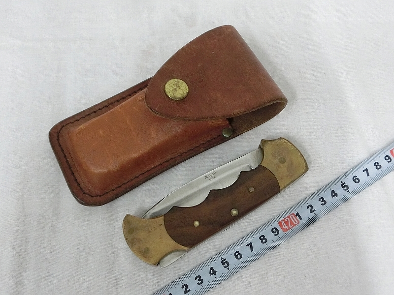 Rigid Blade Knives Steel Stainless Collectible Folding Industries 