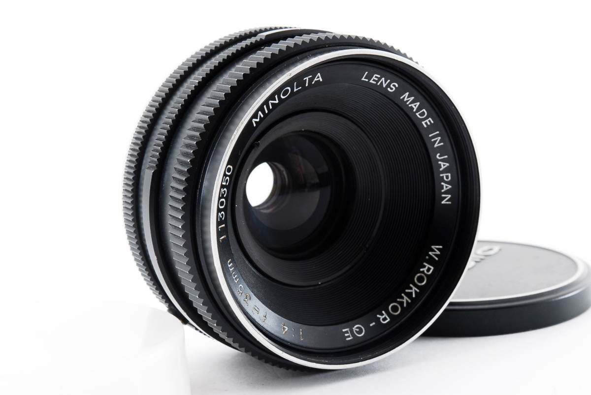 セール限定商品 【美品】 MINOLTA ミノルタ W.ROKKOR-QE 35mm F4 #588