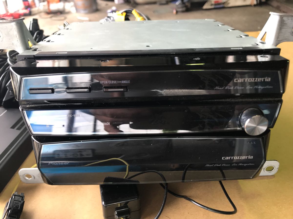 パイオニアAVIC-ZH99CS ZH07 サイバーナビ ジャンク品 2台セット サイバーナビ ジャンク pioneer AVIC-ZH99 カロッツェリア avic-vh99cs