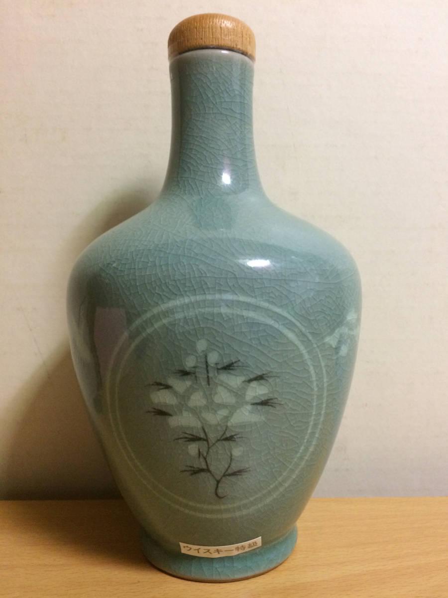 高麗青磁 象嵌ボトル 古酒 ニッカ NIKKA 陶器 ニッカウヰスキーの値段