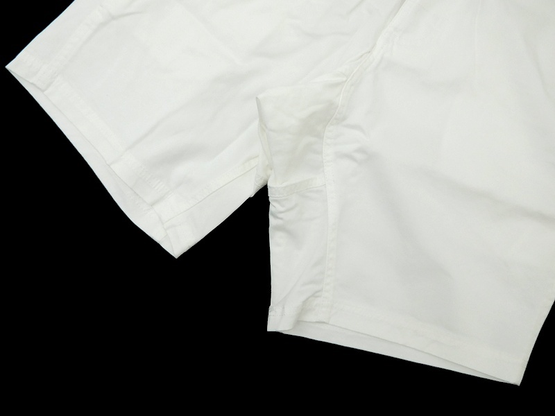 新品 GRAMICCI グラミチ NN-SHORTS 製品染め ストレッチ ベルト付き クライミング ショートパンツ ショーツ 白 M / n614-9
