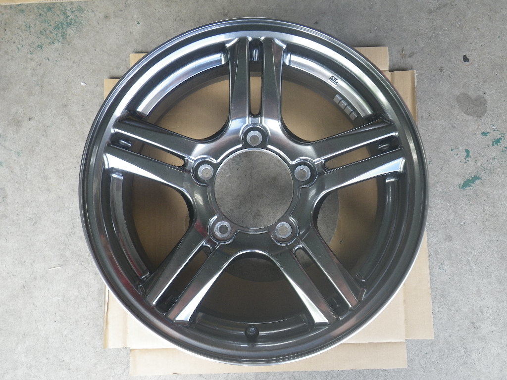 ☆ジムニー用！JB23-10型特別仕様ランドベンチャー純正アルミホイール4  