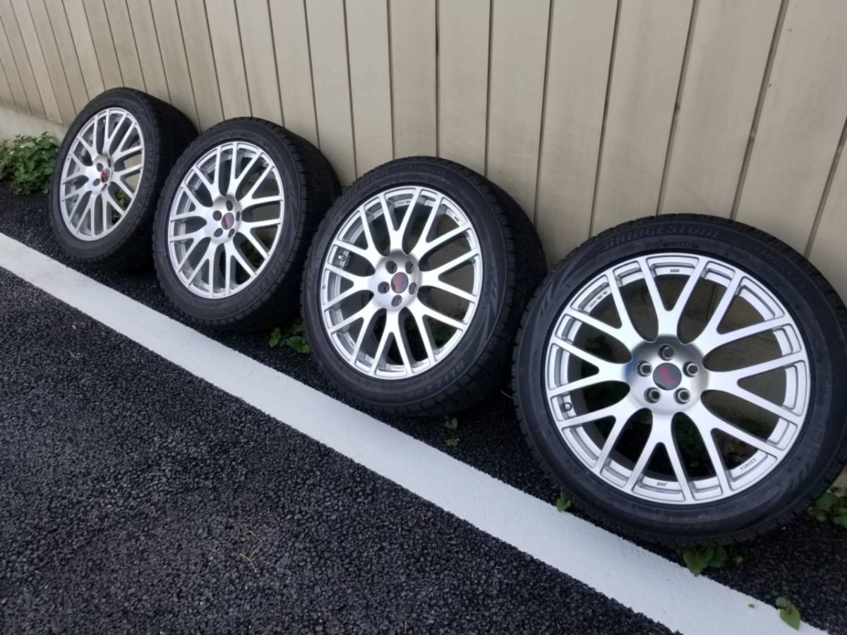 7 5j 19 48 純正bbs 245 45 スバル Sti 激レア 入手困難 フォレスターts Brz Pcd100 ブレンボ対応 鍛造 5穴 売買されたオークション情報 Yahooの商品情報をアーカイブ公開 オークファン Aucfan Com