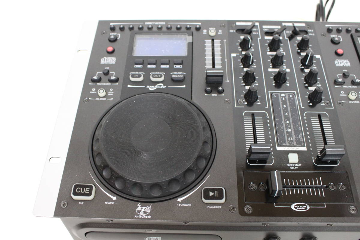 350) 【美品】 gemini CDM-3600 CDJ ターンテーブル　CD2台 元箱あり