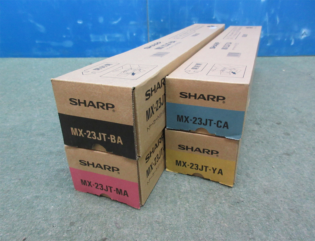 ▽SHARP(シャープ) カラー複合機用トナー△MX-23JT 4色セット▽ トナー