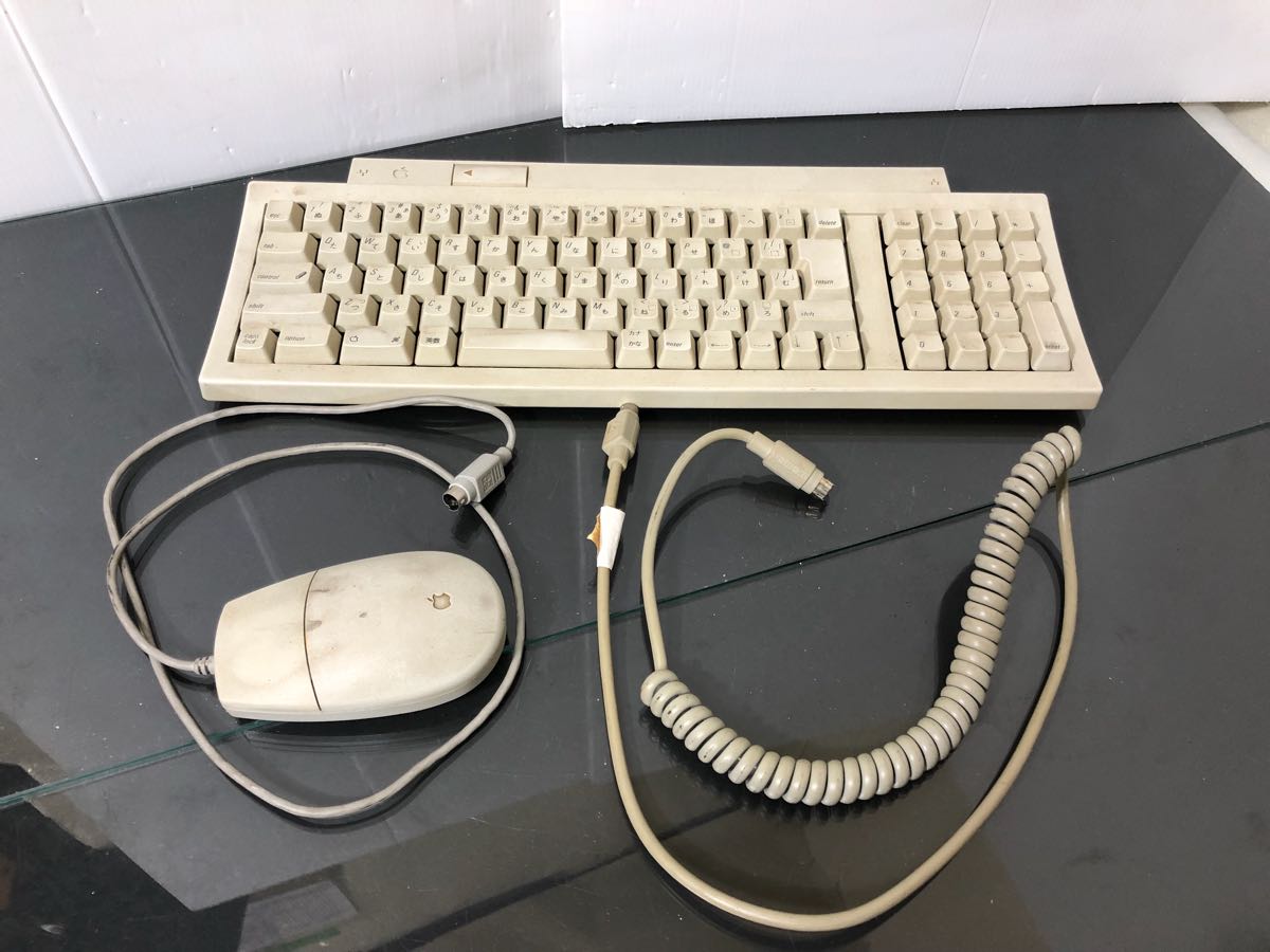Mouse ADB Apple Desktop Bus | 2ボタン マウス (Apple マウスと完全 