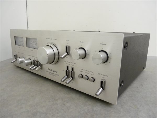 動作OK!! Technics/テクニクス☆プリメインアンプ☆SU-7700II 管NJ7770