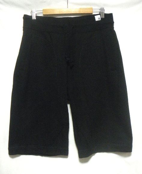 ☆16SS購入美品　adidas XBYO エックスバイオー　ブラックスウェットショートパンツ O