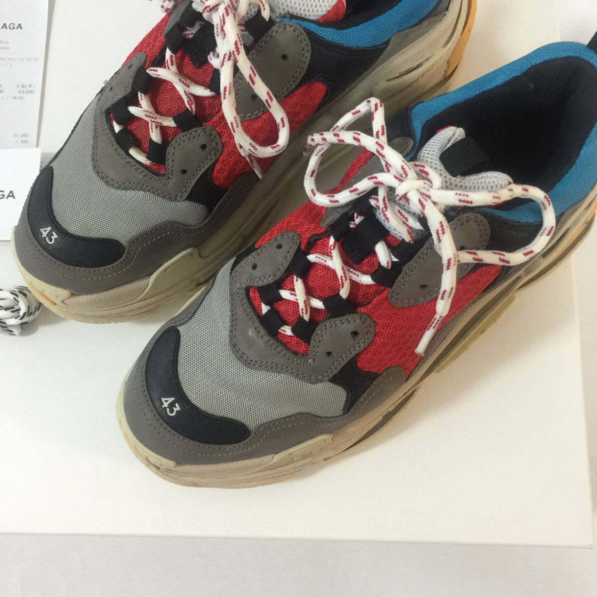 BALENCIAGA バレンシアガ TRIPLE S トリプルエスイタリア製 17aw  