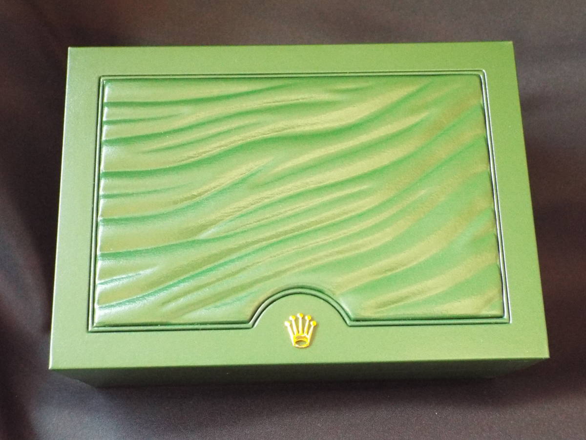 ロレックス ROLEX 空箱 ボックス BOX 内箱 箱 グリーン 保存箱 ケース 