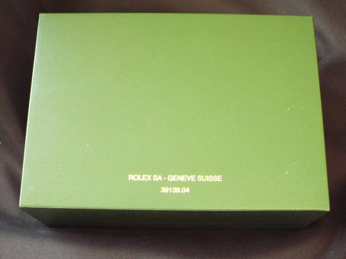 アンティーク 良品 ロレックス 空箱⁄BOX グリーンカラー
