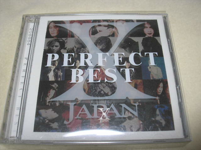 X JAPAN TOSHI Toshl yoshiki hide pata taiji 「PERFECT BEST」 CD 中古ですが 美品です☆