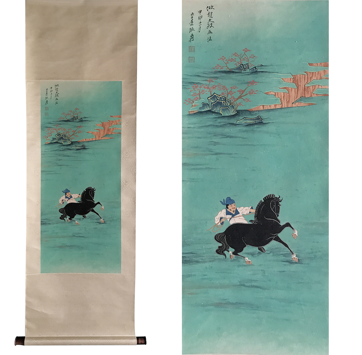 激安の海外正規品] 呉大徴鐘鼎文 拓本 収蔵印：【青木慶】【積卿之印