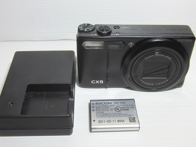 RICOH CX5 リコー コンパクトデジタルカメラ カメラ 未確認ジャンク